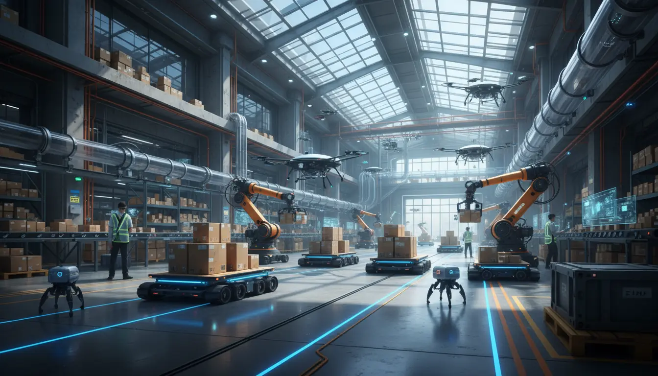 AI Autonomous Logistics Hubs