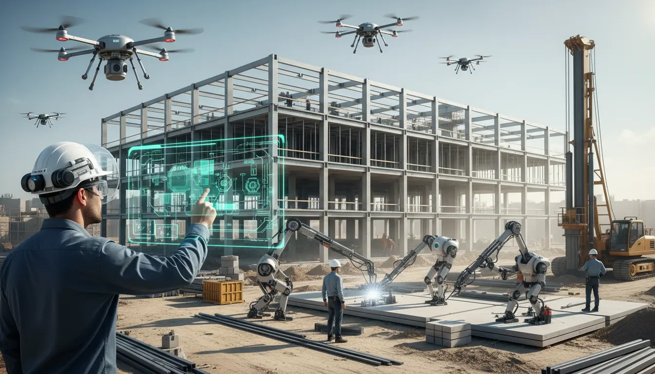 AI Construction Future 2030 Vision