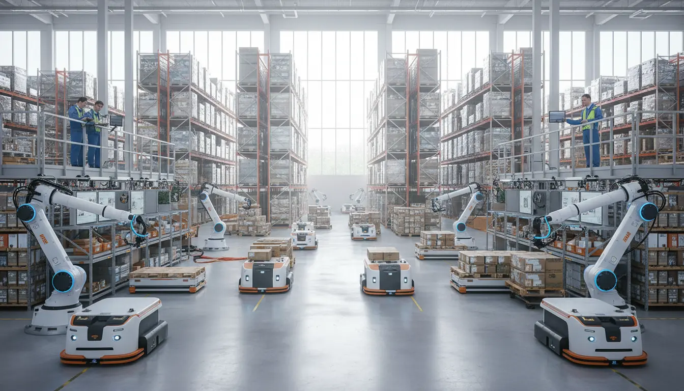 AI Driven Lightout Warehouses