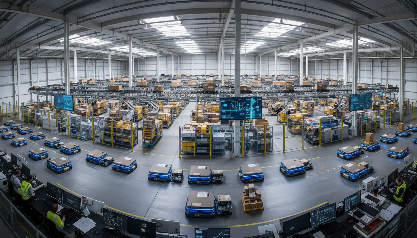 AI Ecom Innovation Autonomous Warehouses