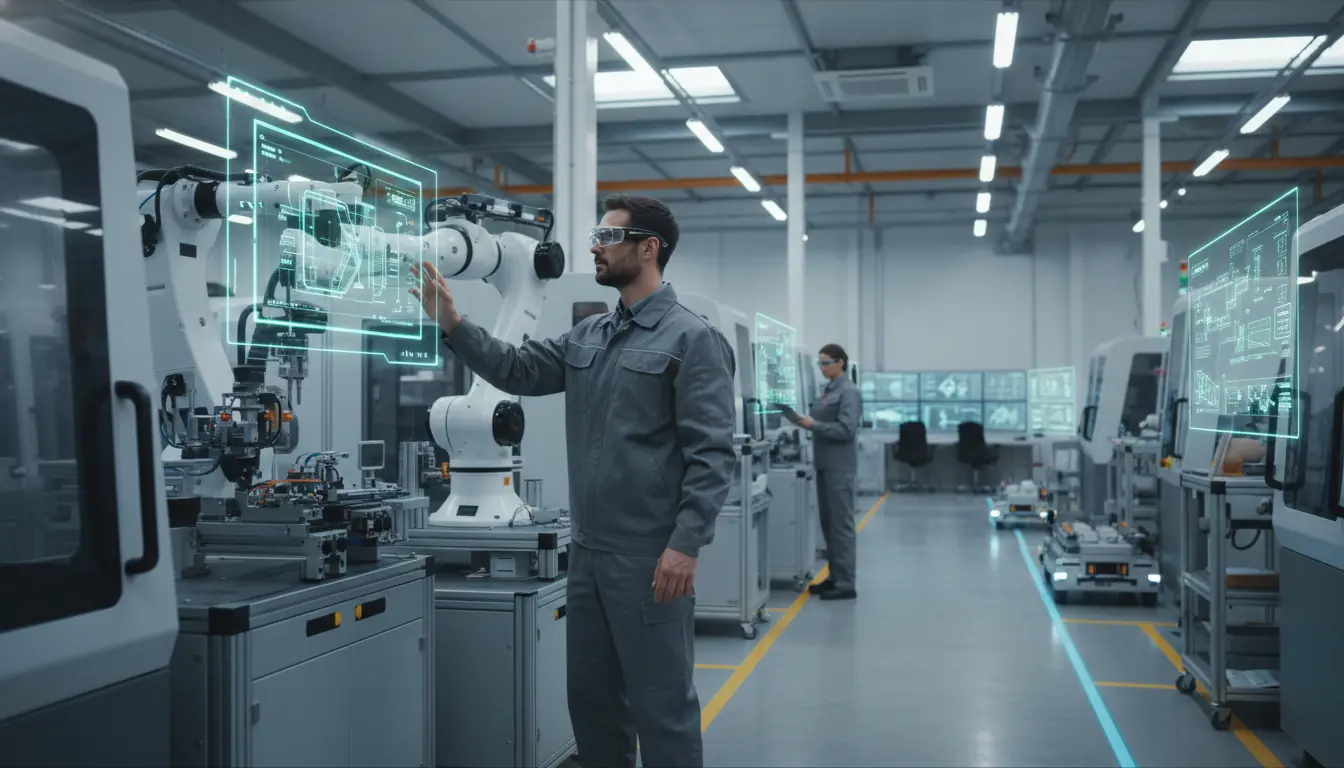 AI Future Manufacturing Human Augmented