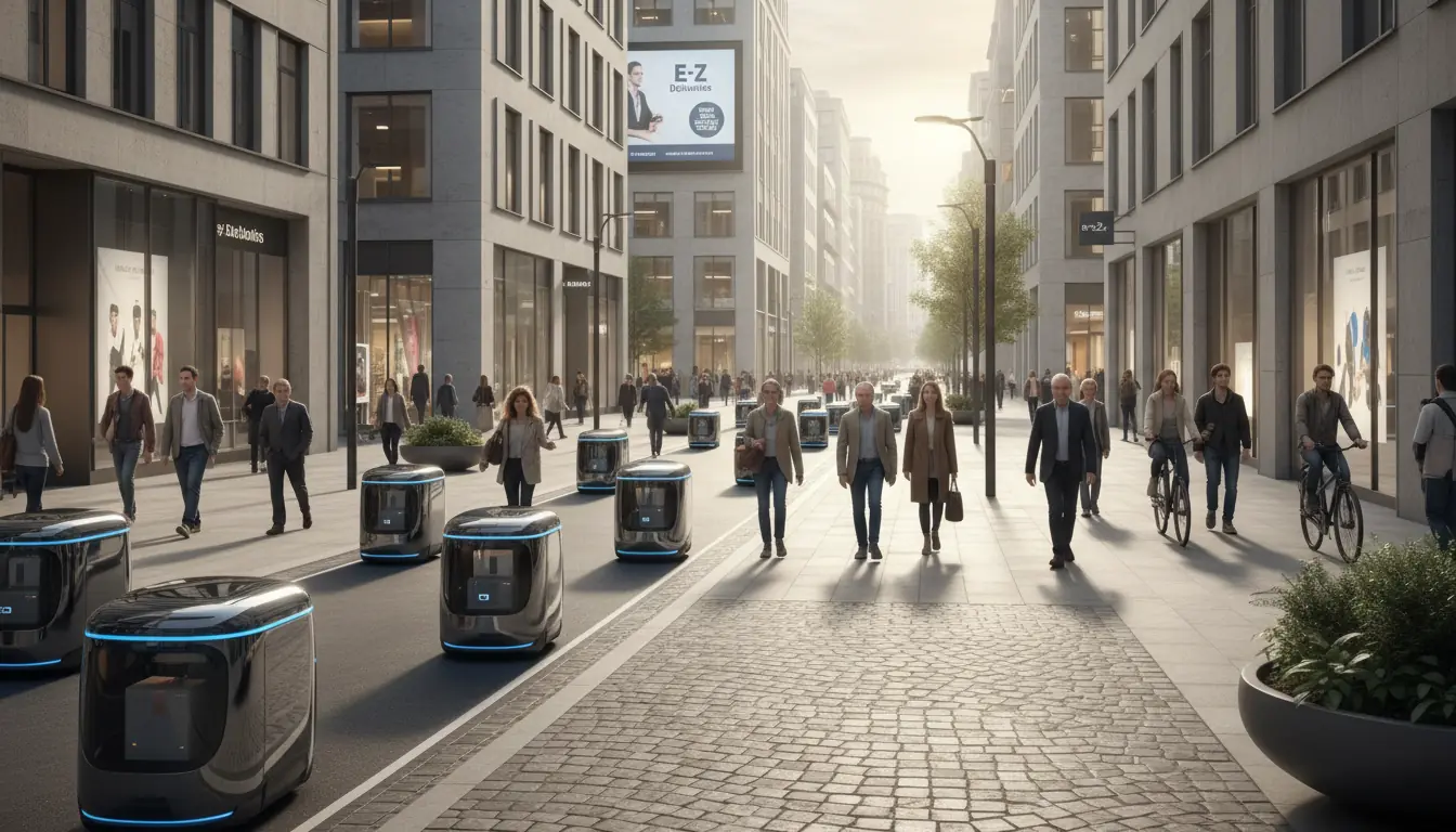 AI Innovation Autonomous Delivery Fleets