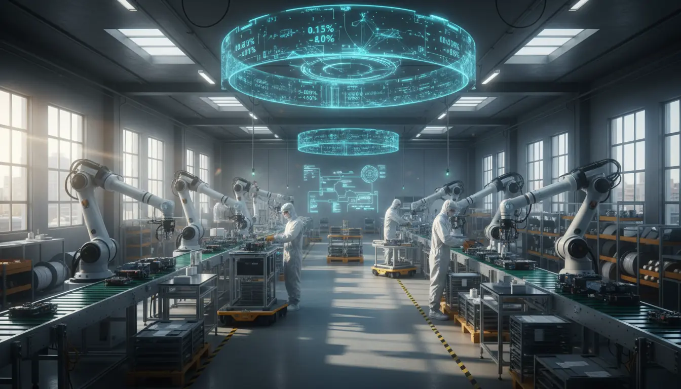 AI Manufacturing Vision Entangled Supply