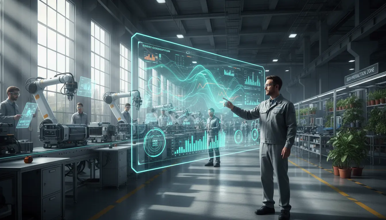 AI Sustainability Tracking Manufacturing