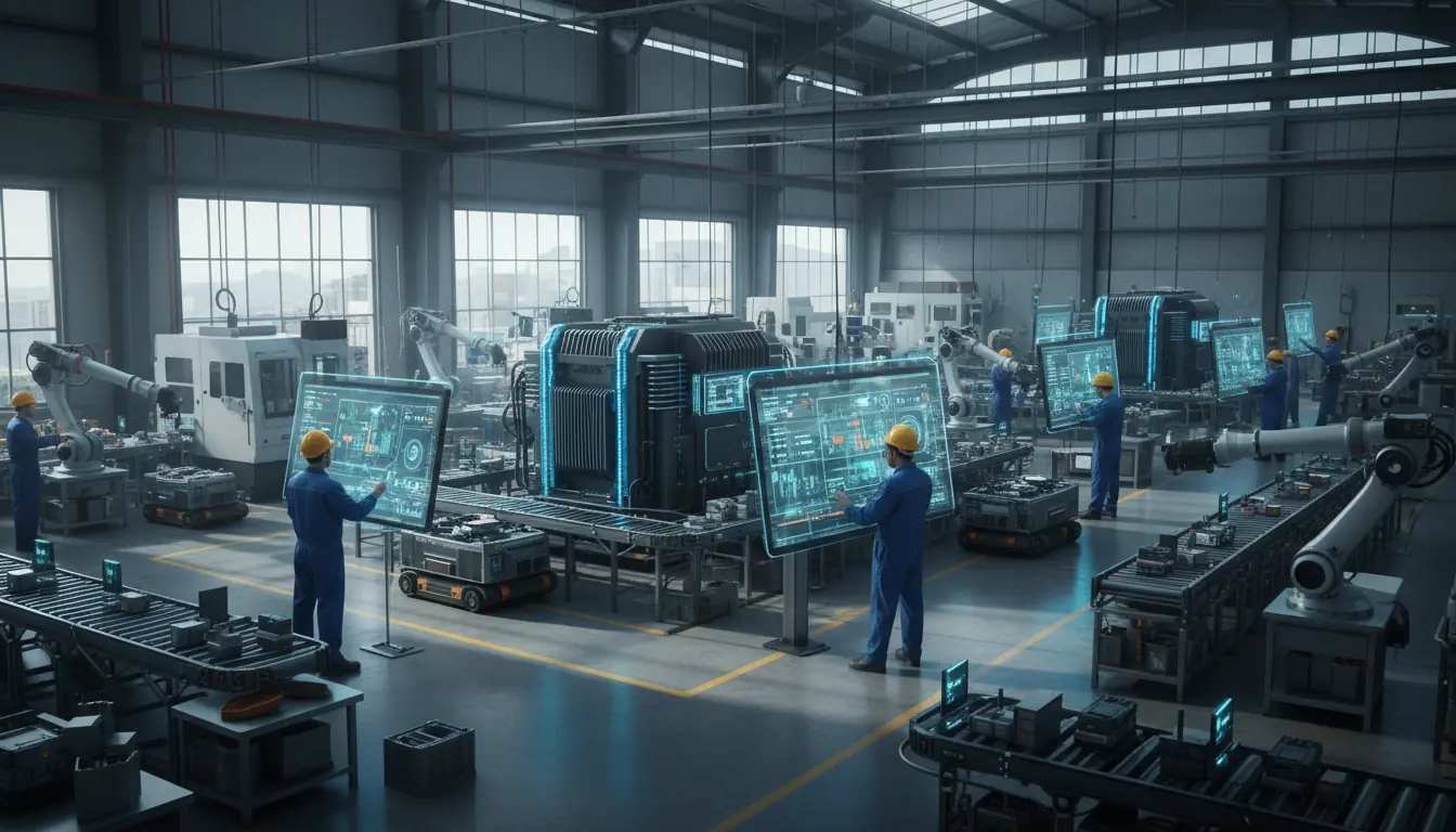 AI Transformation Phases Manufacturing