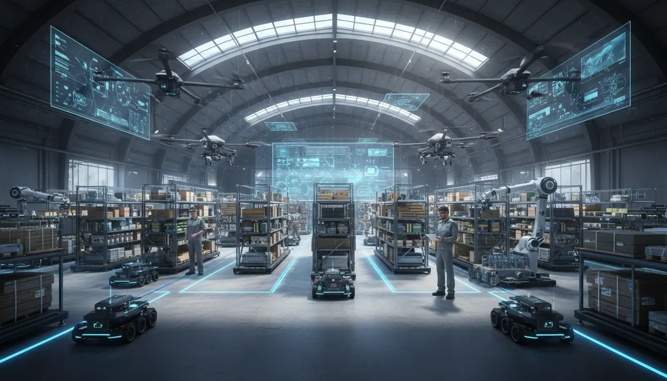 AI Vision Self Evolving Warehouses