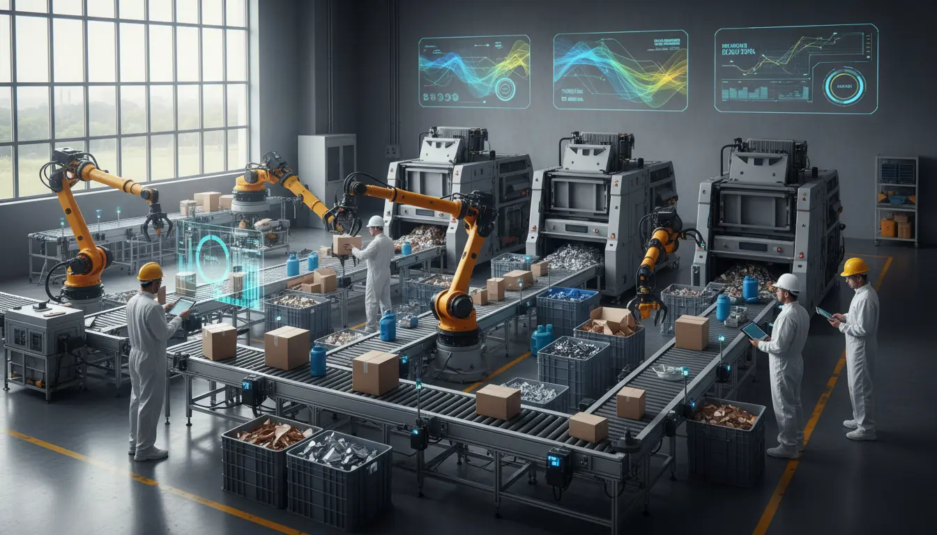 AI Waste Reduction Factory Floor