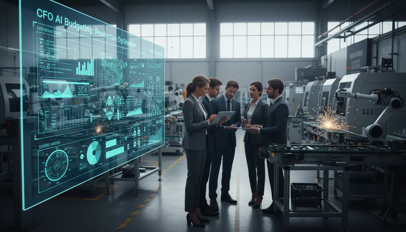 CFO AI Budgeting Manufacturing Plants