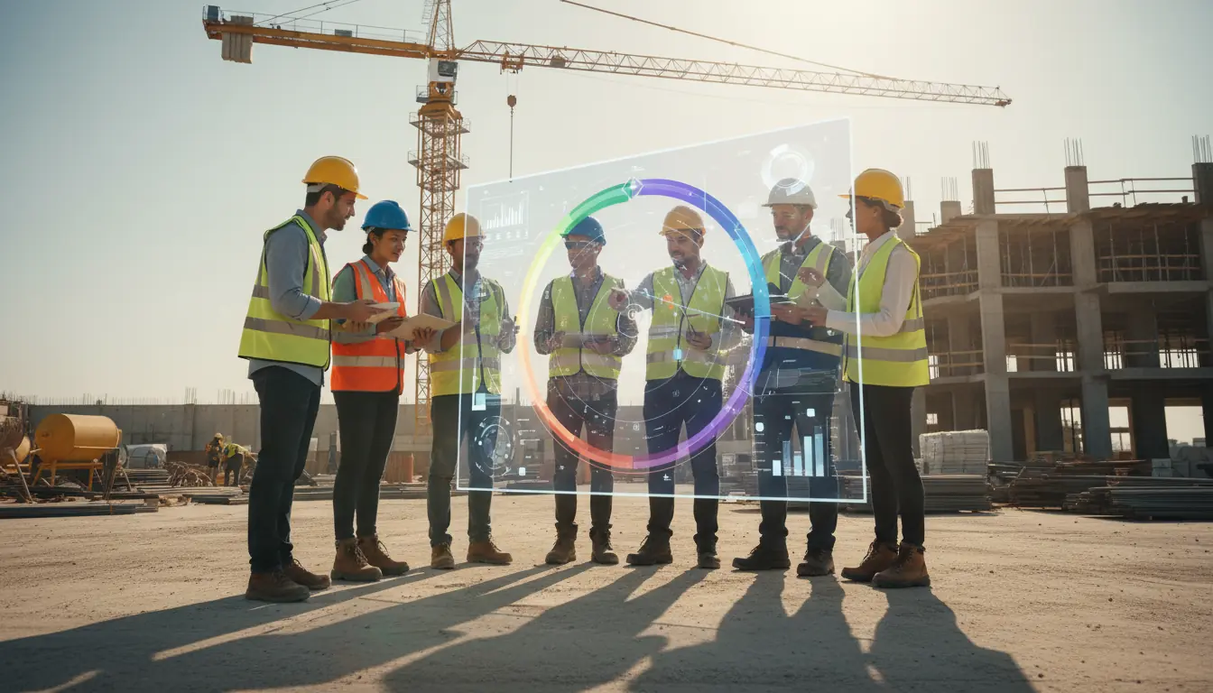 Construction AI Maturity Wheel