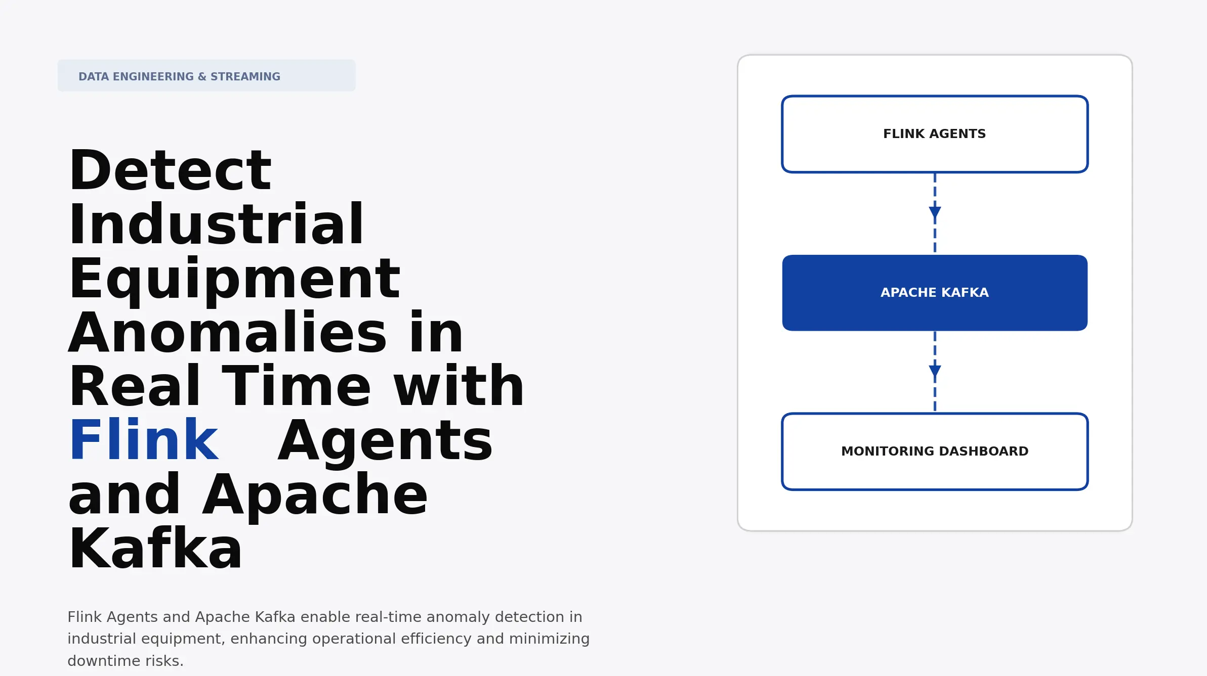 Detect Industrial Equipment Anomalies in Real Time with Flink Agents ...