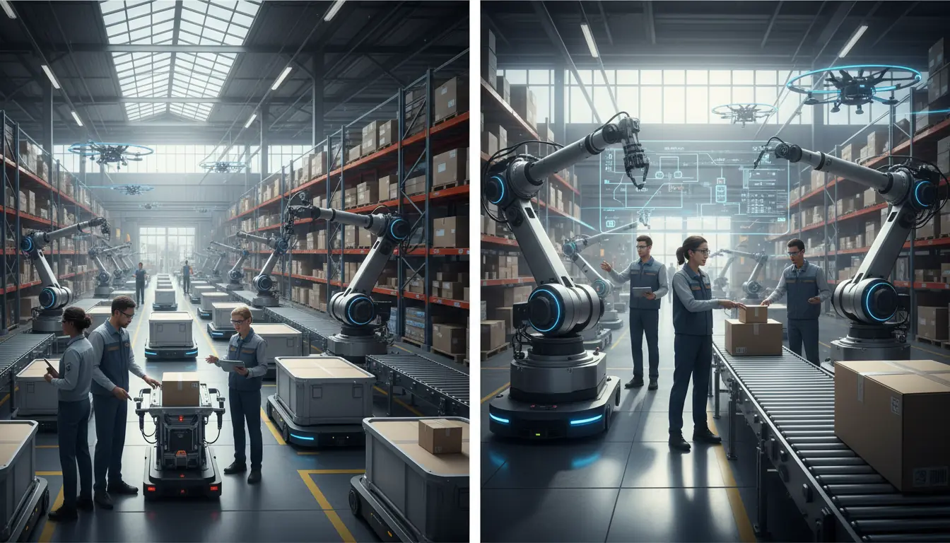 Disruptions AI Logistics Workforce