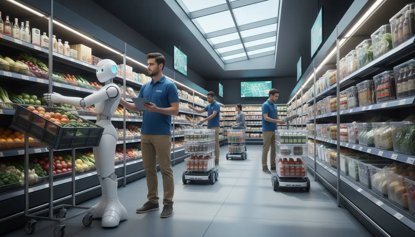 Disruptions AI Retail Workforce
