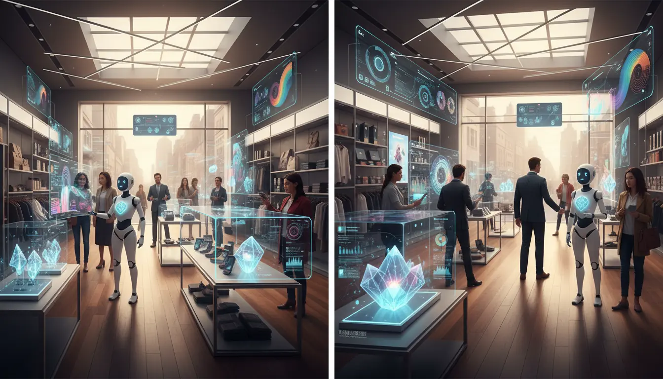 Ecommerce Visionary AI Time Crystals