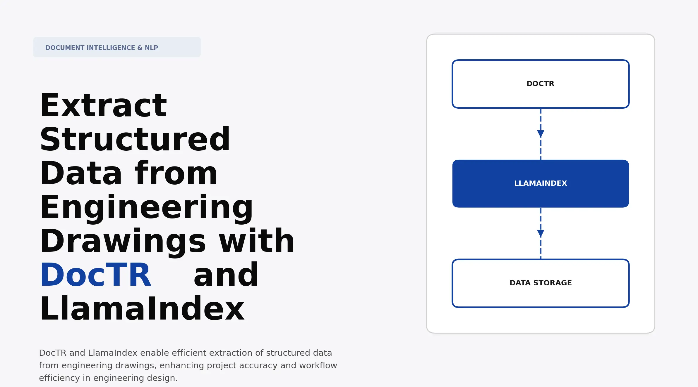 Extract Structured Data from Engineering Drawings with DocTR and ...