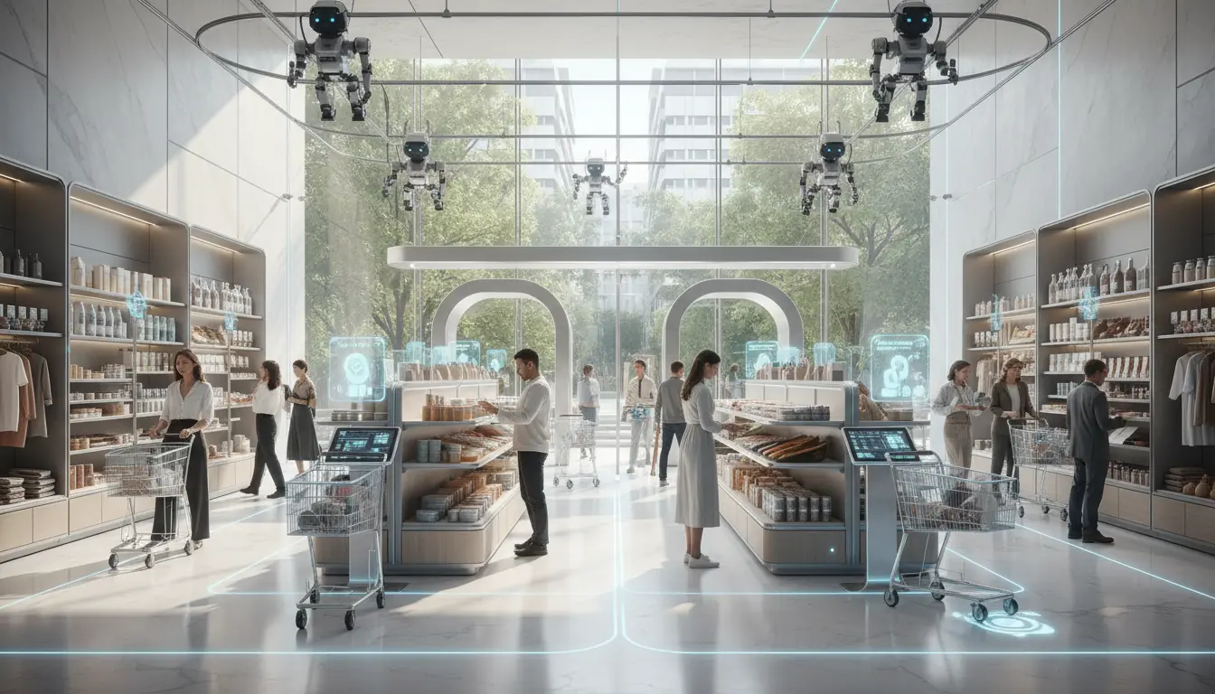 Future AI Autonomous Stores