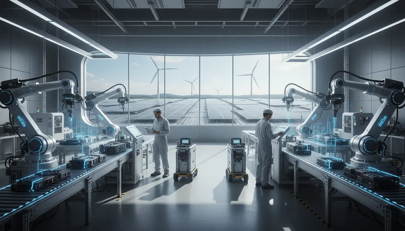 Future AI Manufacturing Energy Autonomy