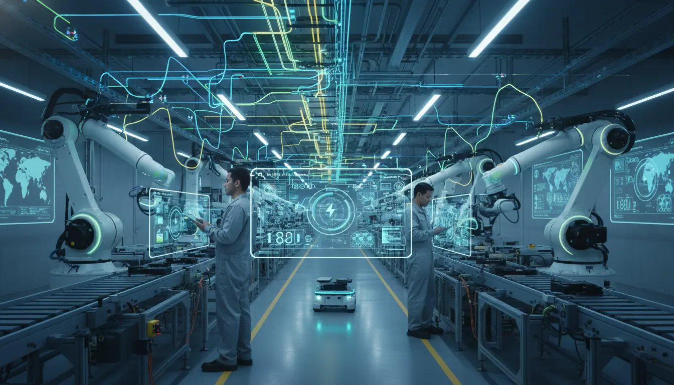 Innovative AI Manufacturing Microgrids
