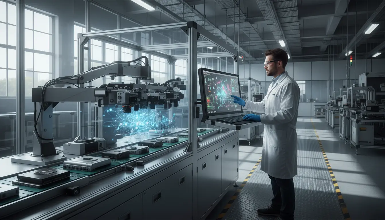 Machine Learning Defect Detection Setup