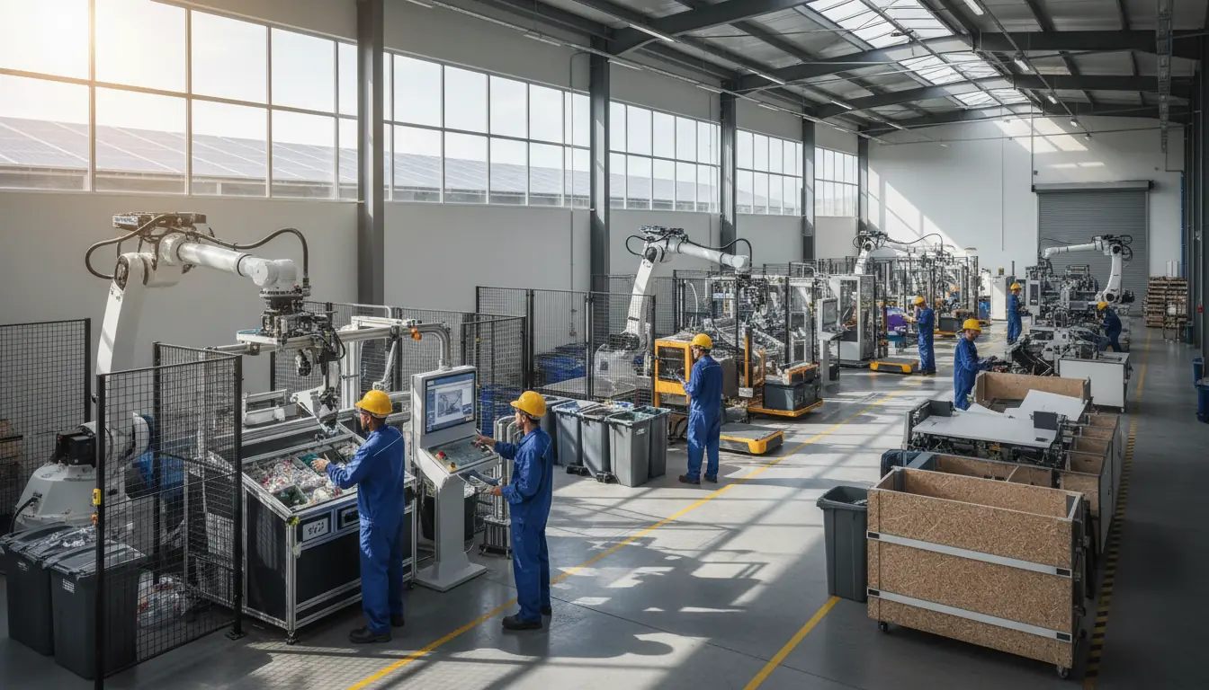 Manufacturing AI Disruptive Sustainability