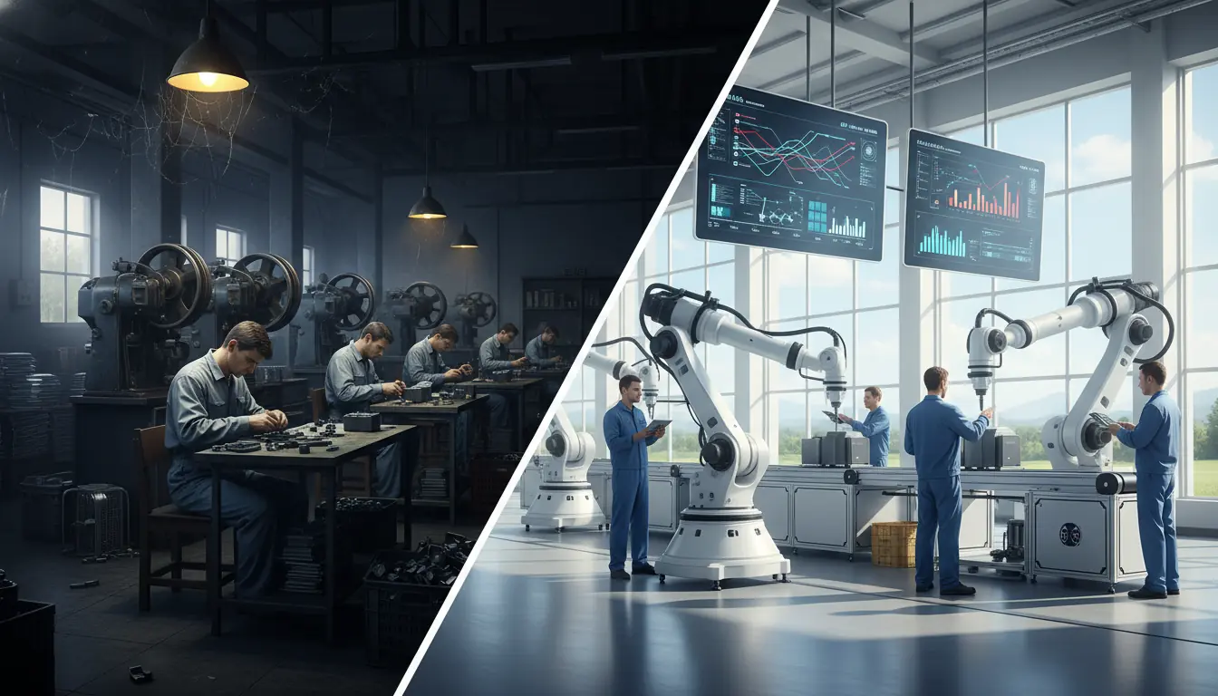 Manufacturing AI Lagging Vs Leading