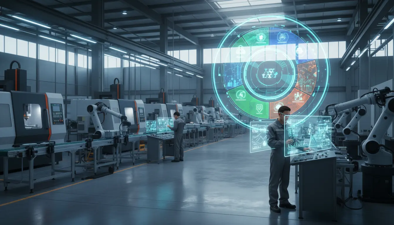 Manufacturing AI Maturity Wheel