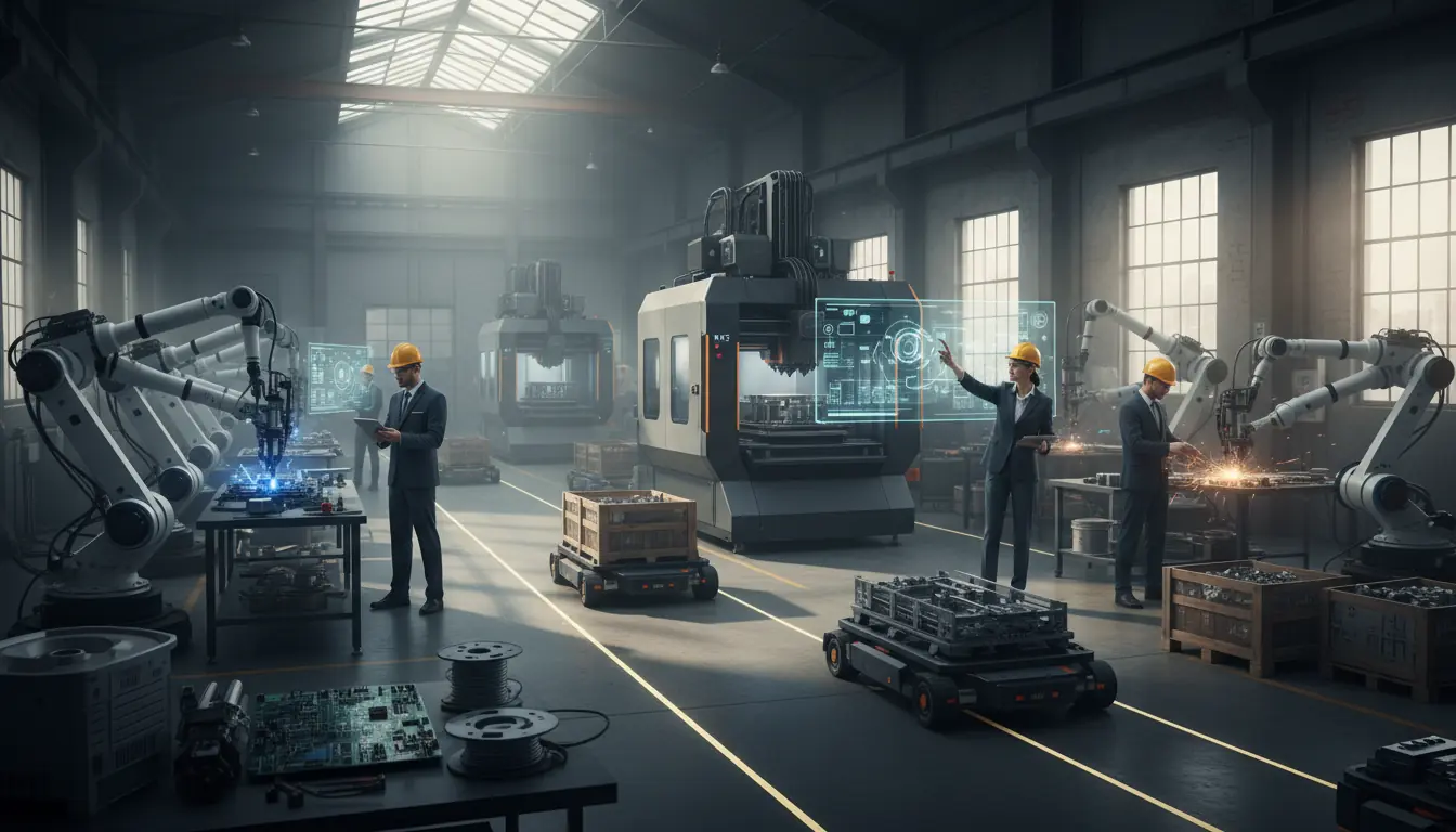Manufacturing AI Transformation Stages