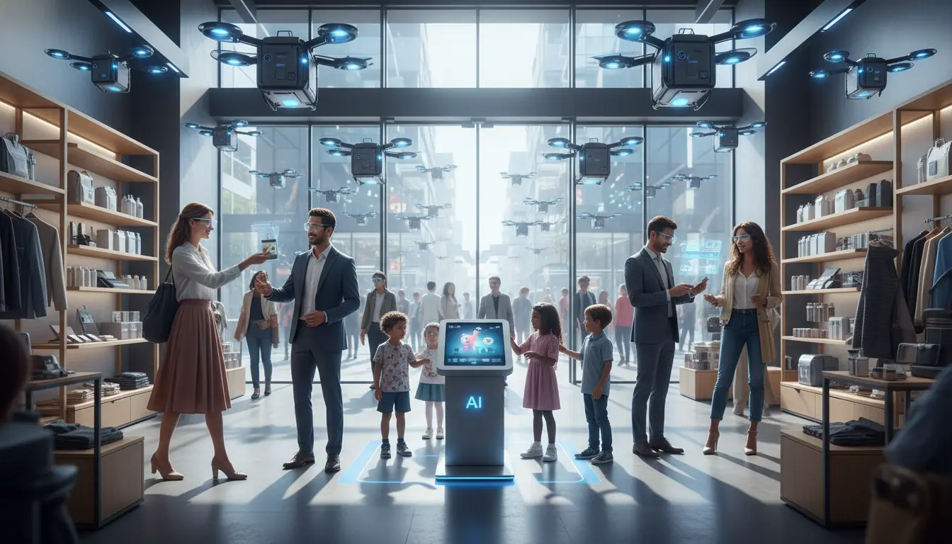 Retail Disruptions AI Swarms