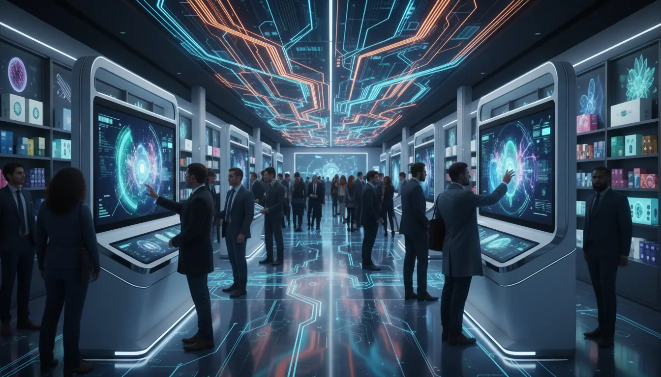Retail Future AI Bio Digital