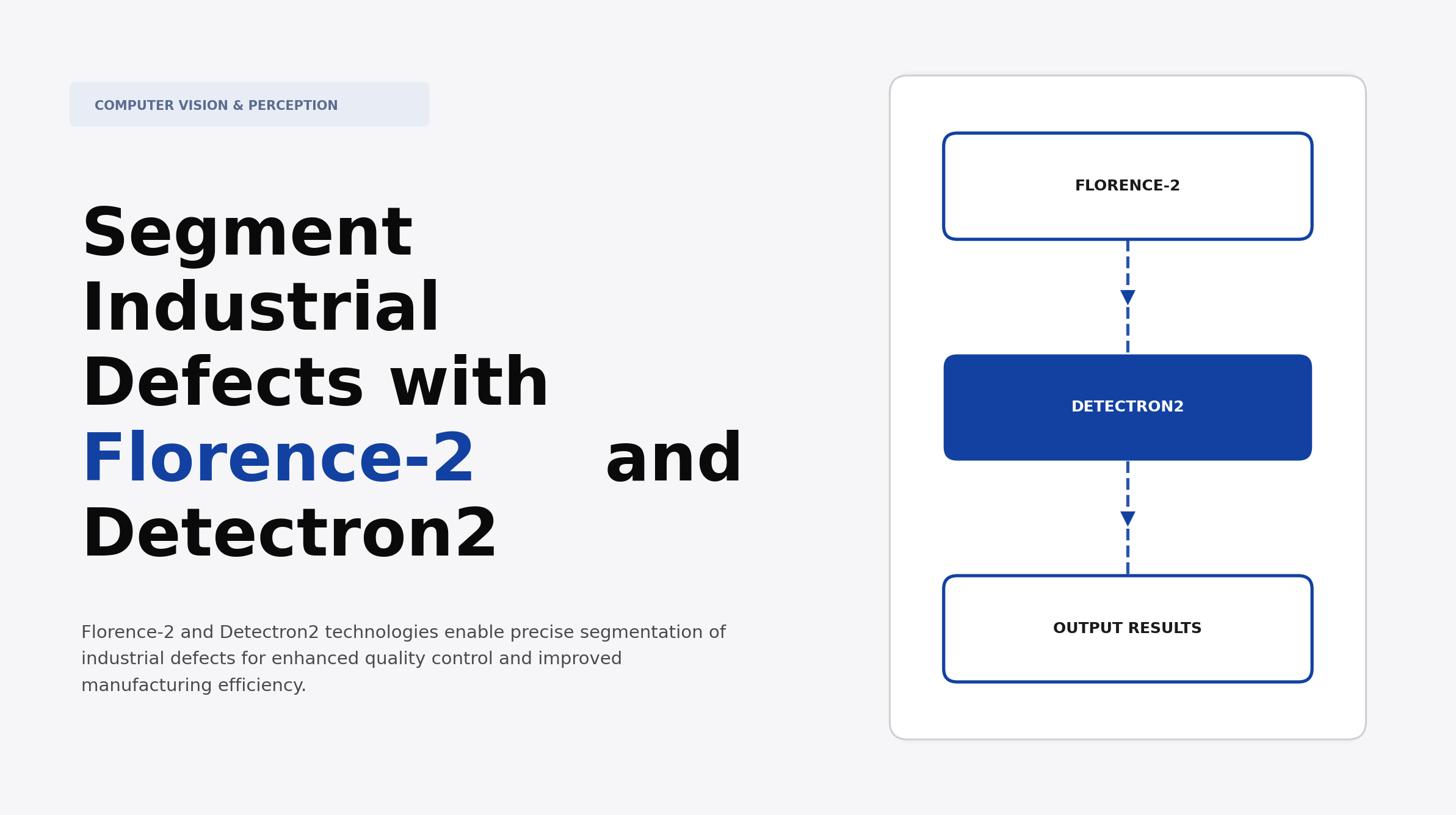 Segment Industrial Defects with Florence-2 and Detectron2