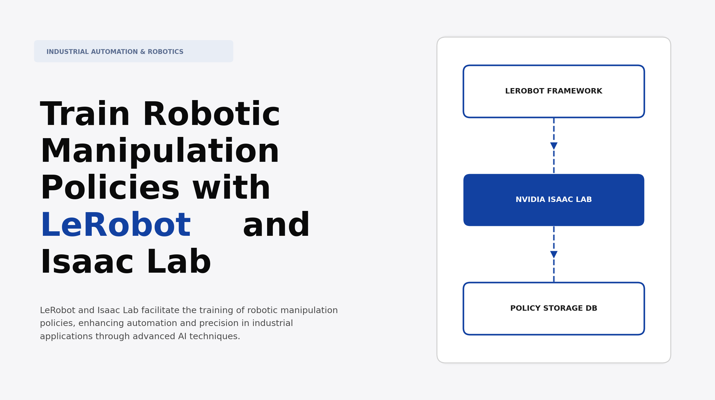 Train Robotic Manipulation Policies with LeRobot and Isaac Lab