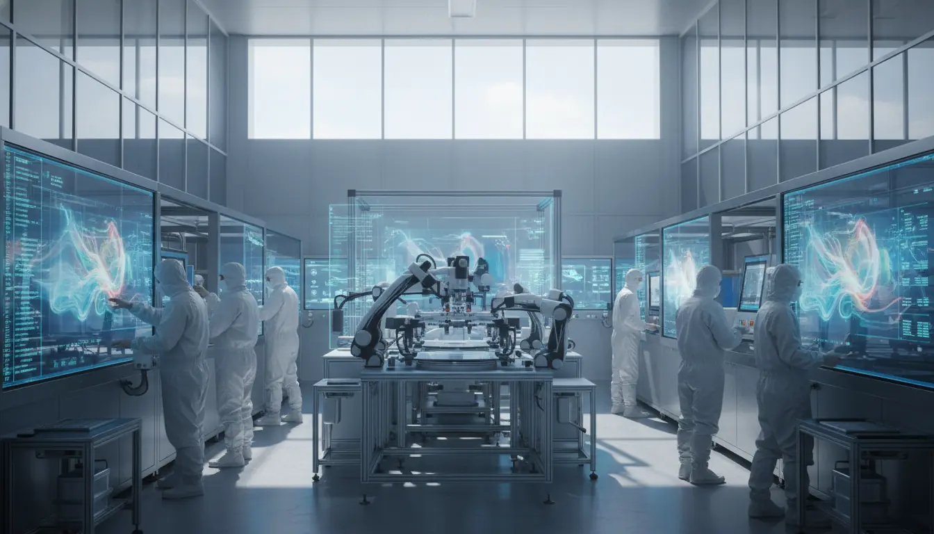 Visionary AI Fluid Reality Wafer
