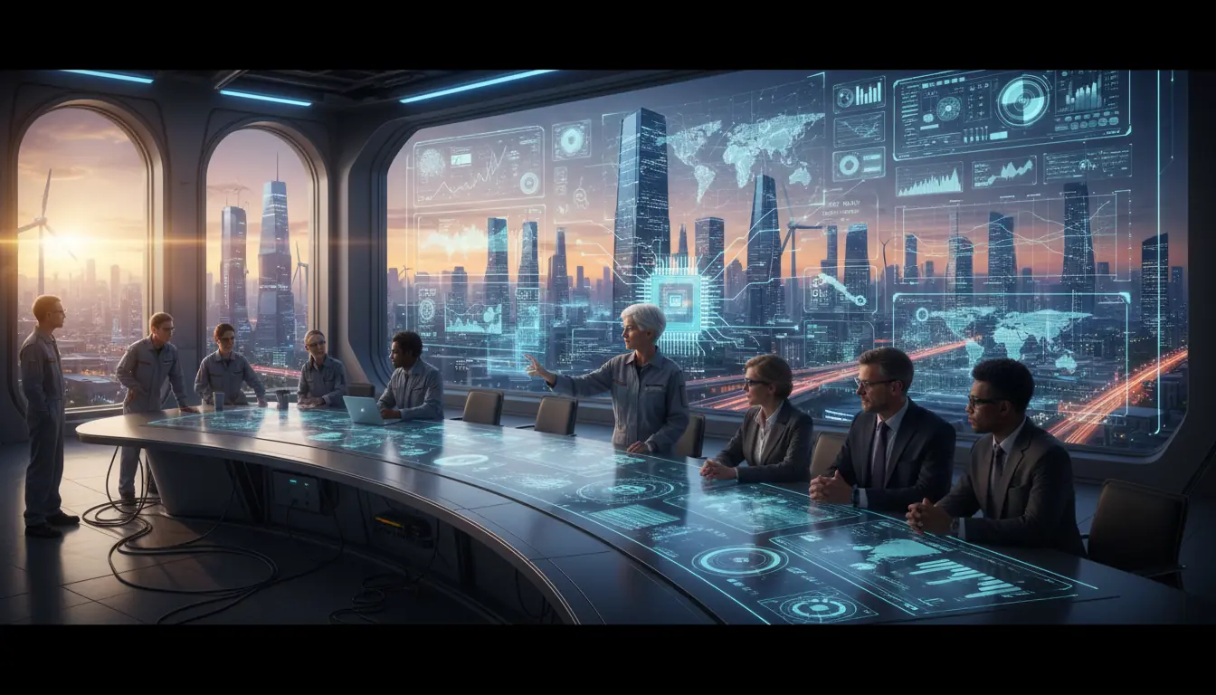 Visionary AI Utilities Quantum Era