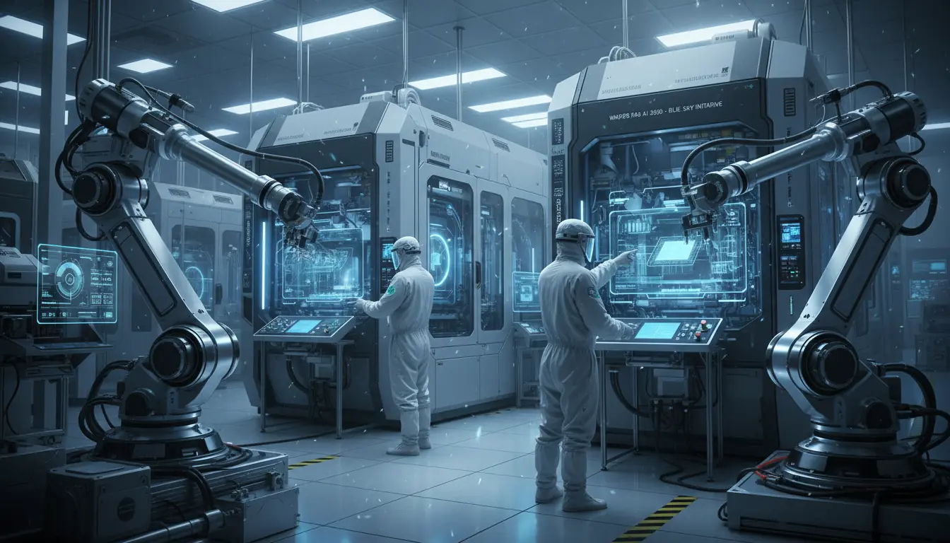 Wafer Fab AI 2050 Blue Sky
