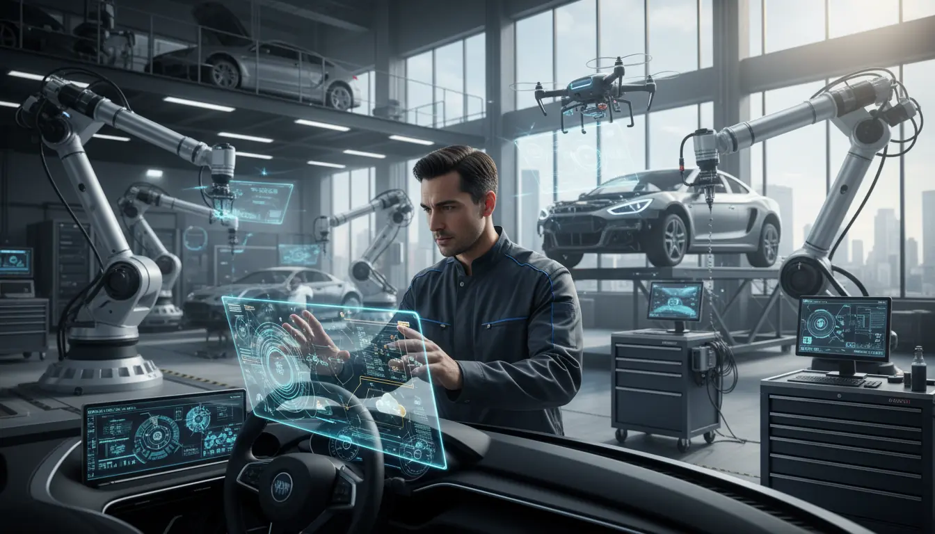 Hybrid AI Cloud Edge in Automotive