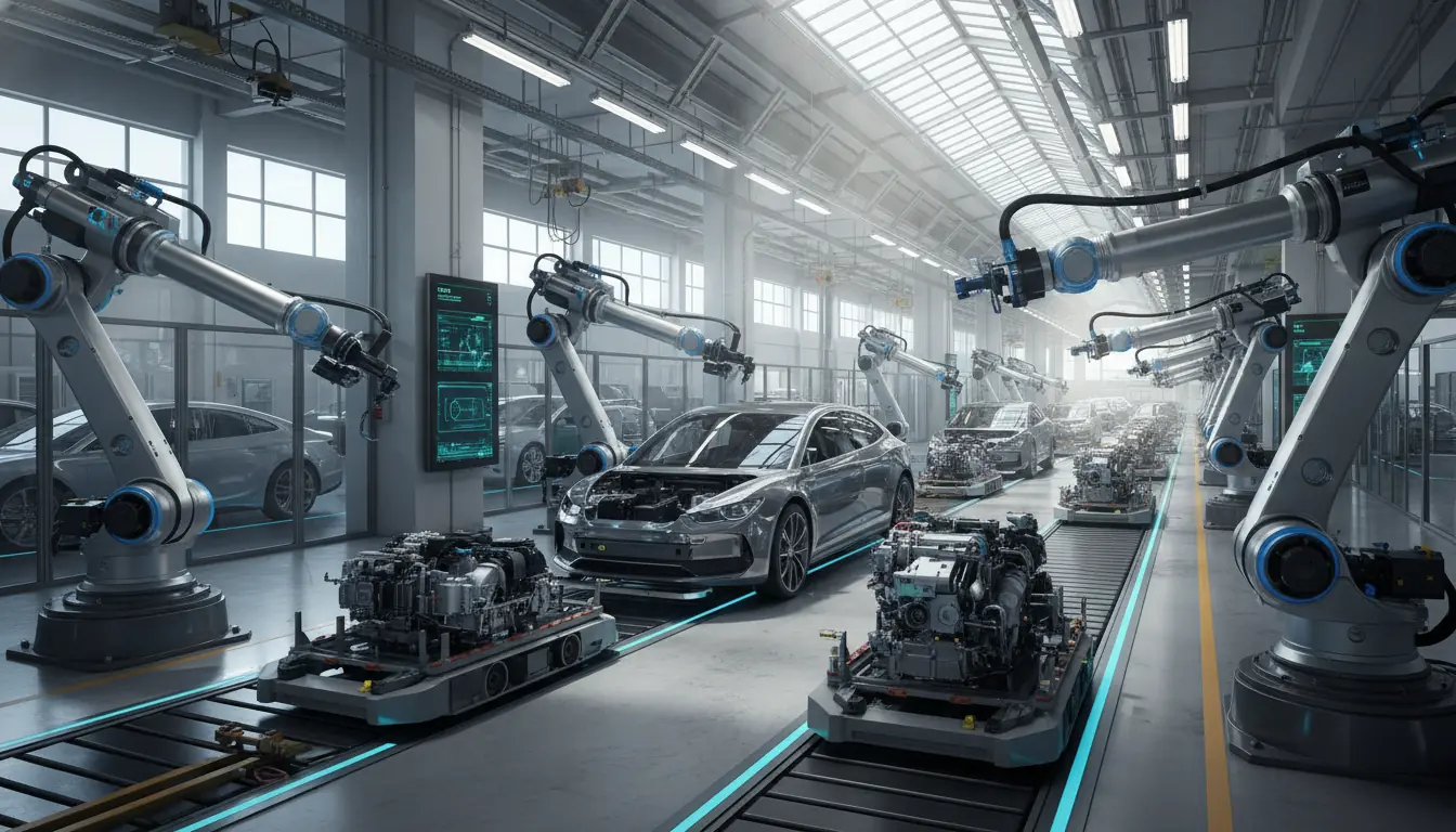 Hyperautomation In Automotive Manufacturing