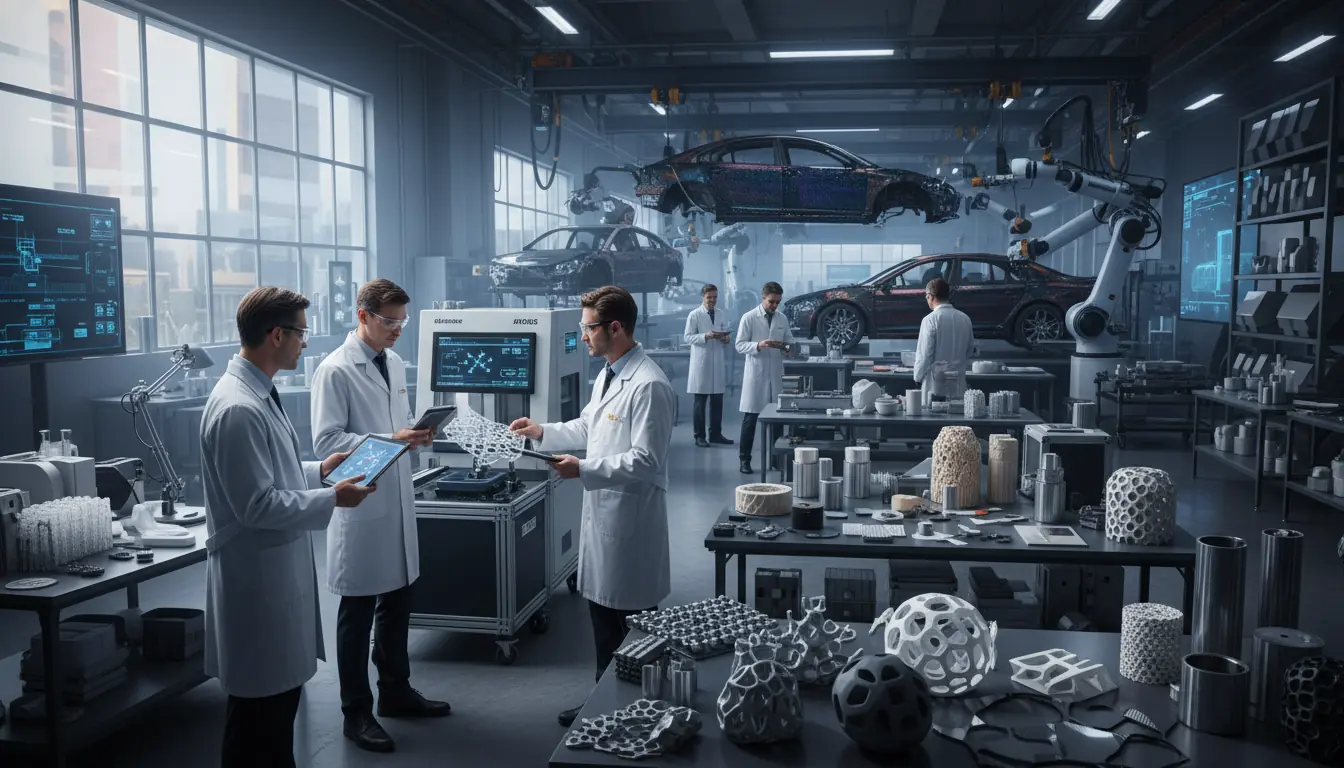 AI Discovered Materials For Automotive
